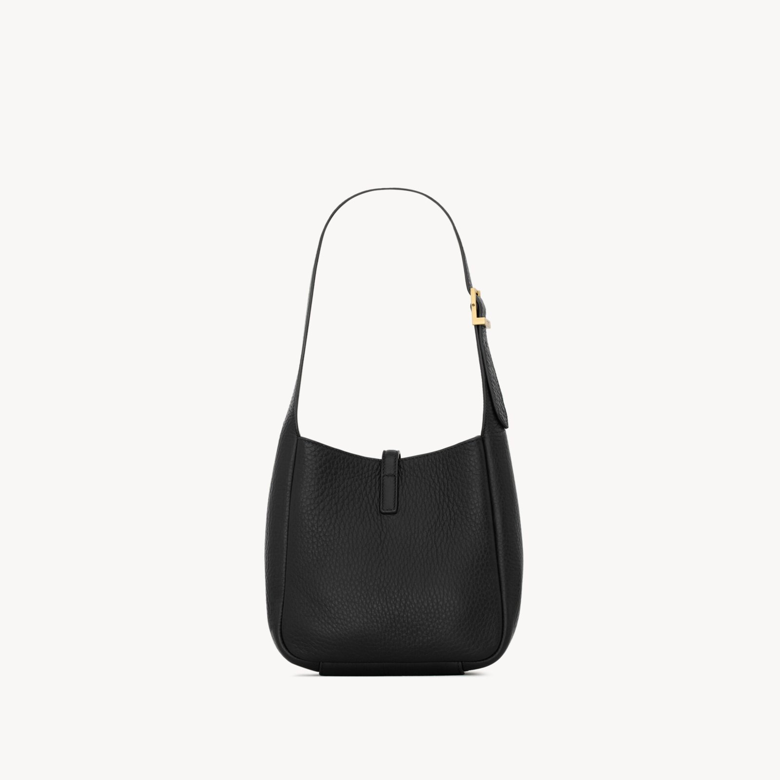 Le 5 à 7 baby souple en cuir grainé – Image 2