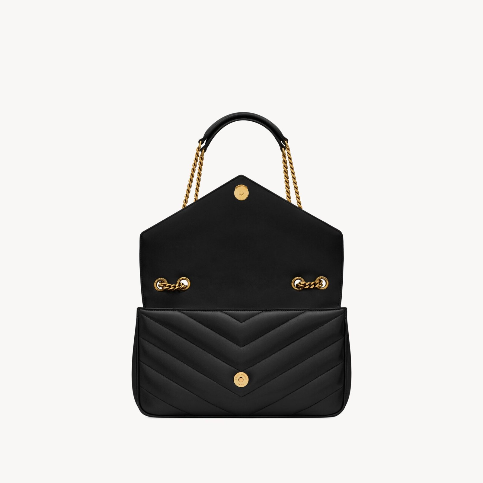 Loulou medium en cuir matelassé – Image 2