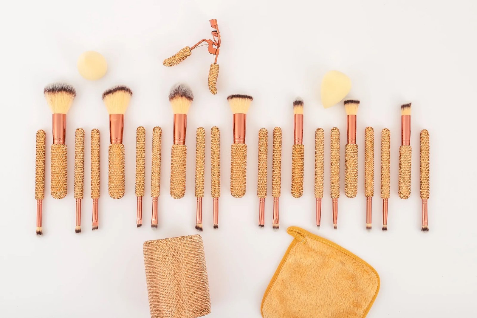 LIMITED EDITION | CHAMPAGNE Glitz & Glam | Set 26 pinceaux essentiels – Image 5