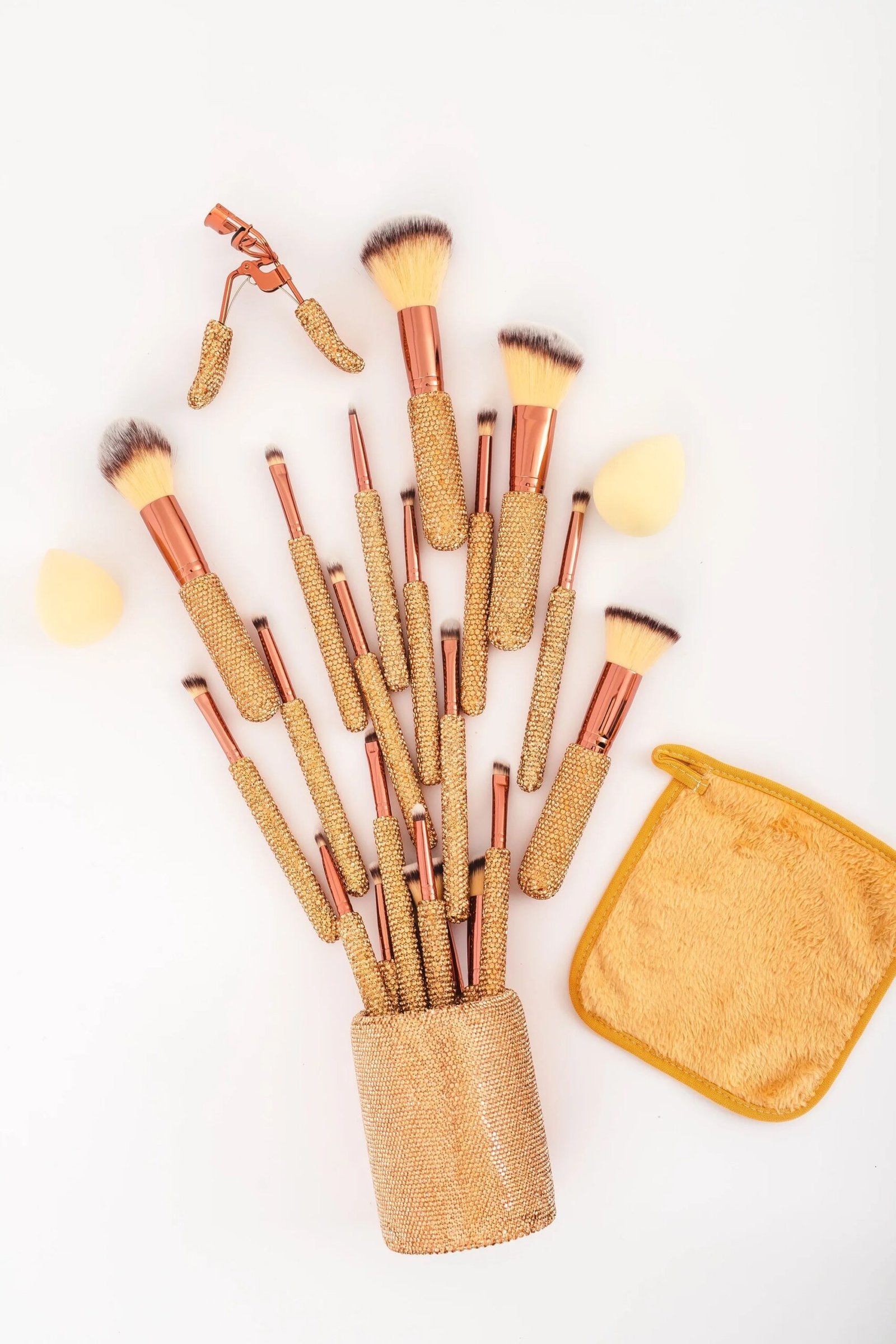 LIMITED EDITION | CHAMPAGNE Glitz & Glam | Set 26 pinceaux essentiels – Image 2