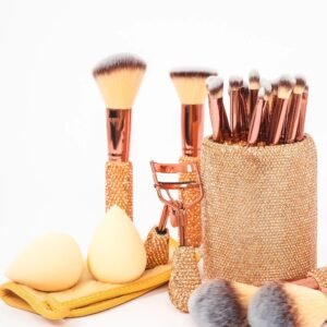 LIMITED EDITION | CHAMPAGNE Glitz & Glam | Set 26 pinceaux essentiels