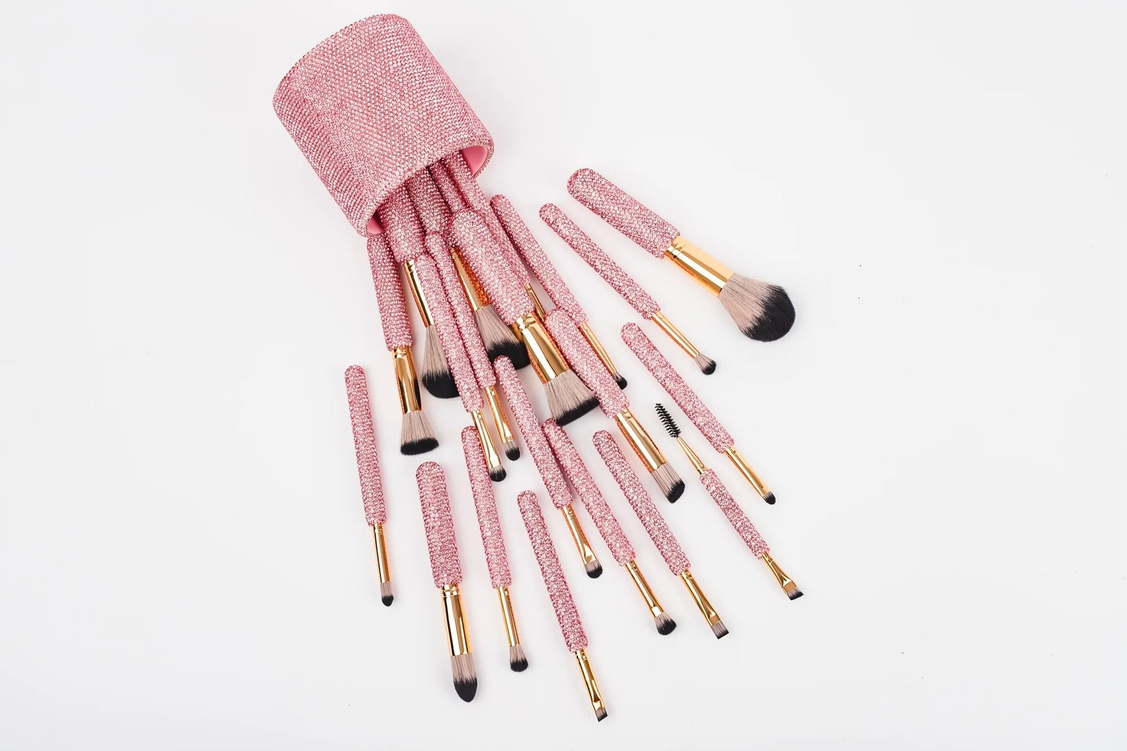 Pink Glitz & Glam | Set 29 pinceaux essentiels – Image 3