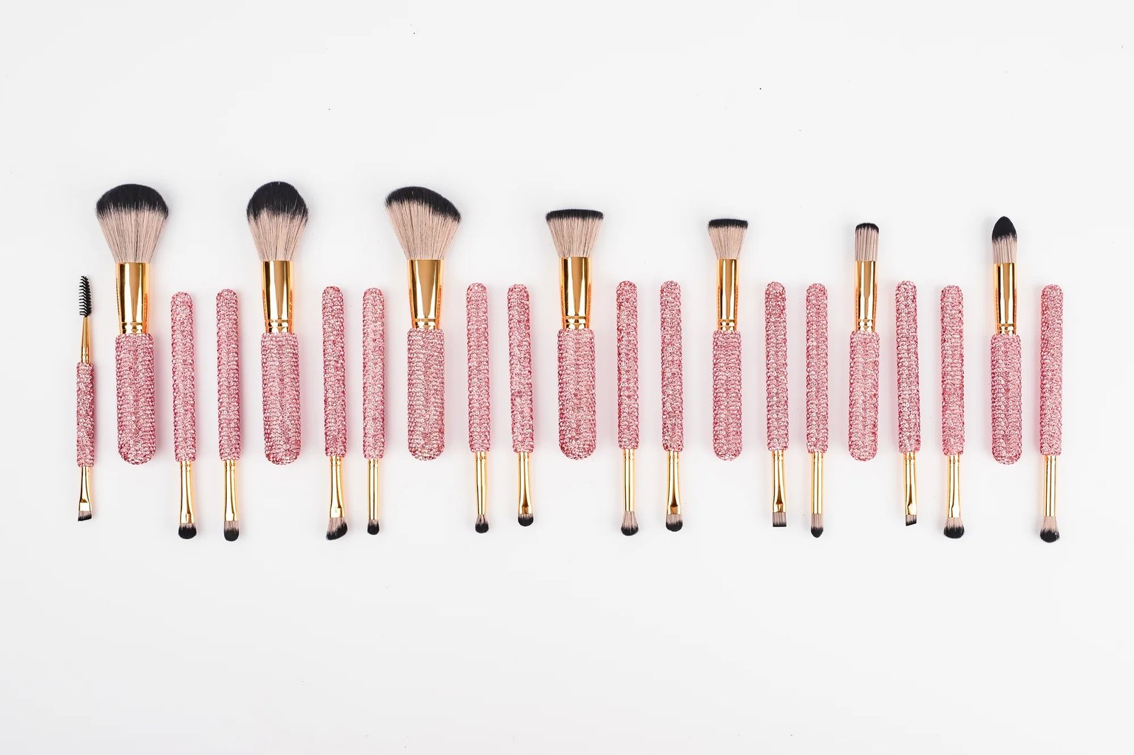 Pink Glitz & Glam | Set 29 pinceaux essentiels – Image 2